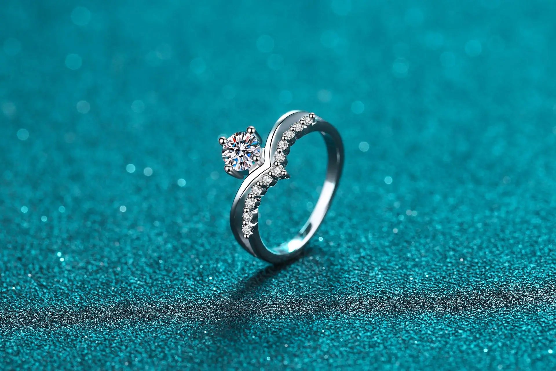 Moissanite Ring Original 100% 925 Sterling Silver Jewellery ladies Women's Factory Sales Jewelry 2025 Wedding Engagement Rings