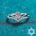 Moissanite Ring Original 100% 925 Sterling Silver Jewellery ladies Women's Factory Sales Jewelry 2025 Wedding Engagement Rings
