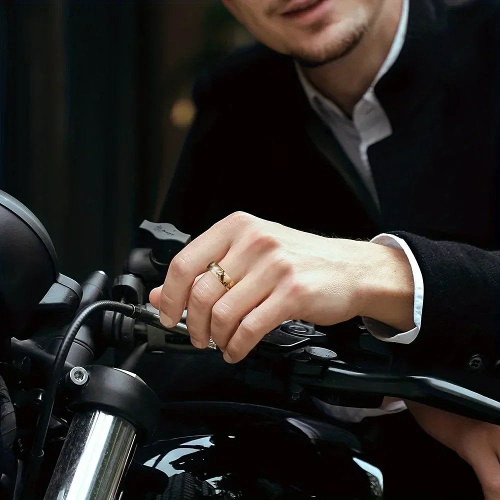 Stainless steel  Men's Ring