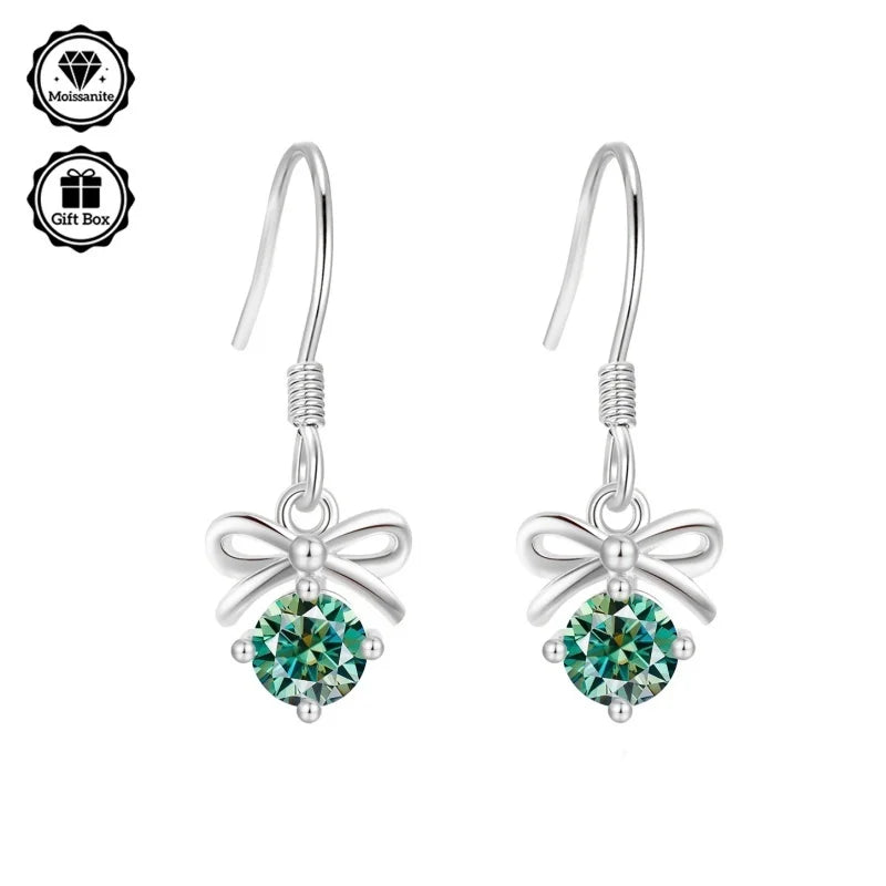 Moissanite Earrings with S925 sterling silver hook