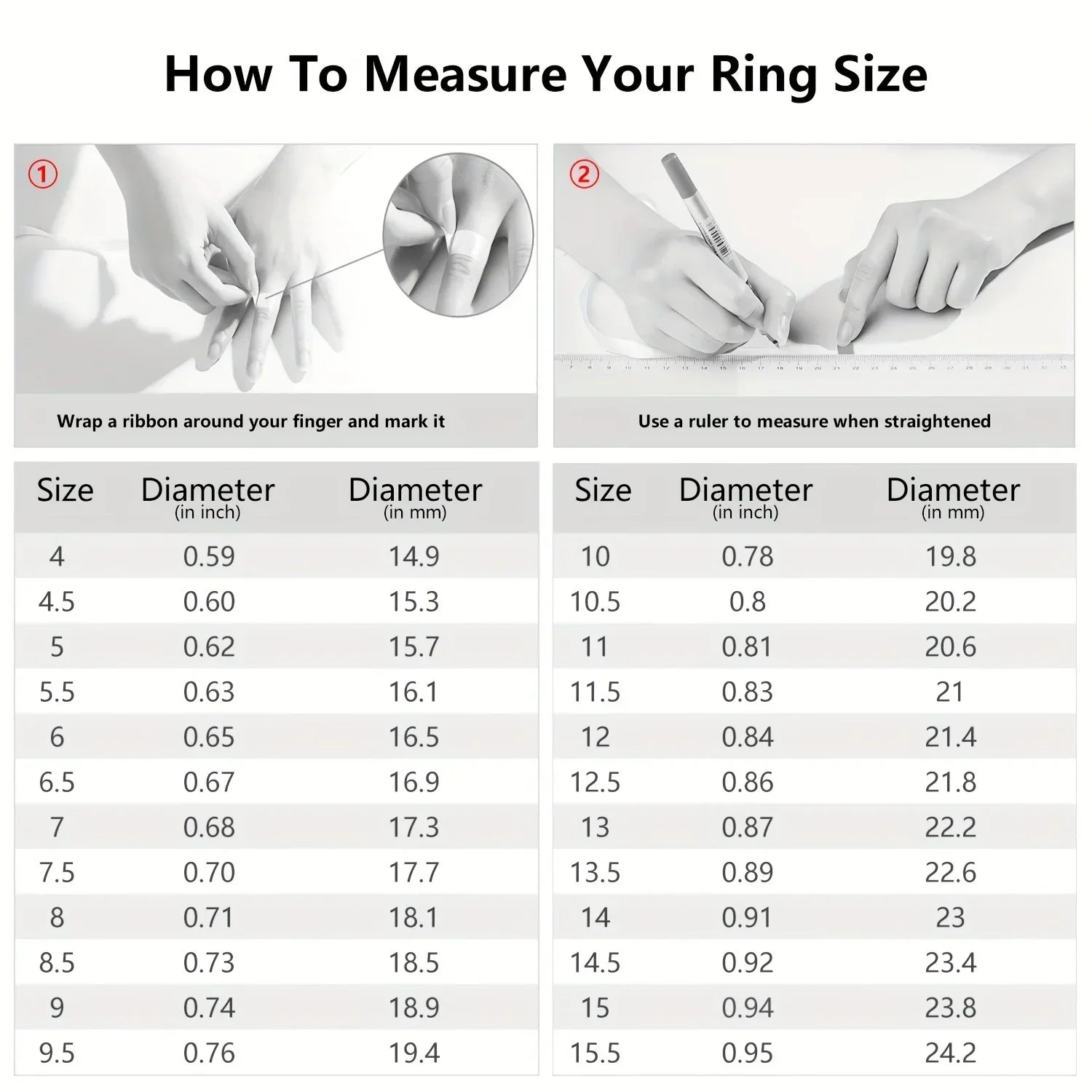 Stainless steel  Men's Ring