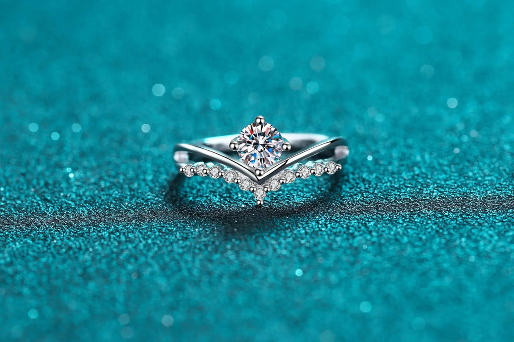 Moissanite Ring Original 100% 925 Sterling Silver Jewellery ladies Women's Factory Sales Jewelry 2025 Wedding Engagement Rings