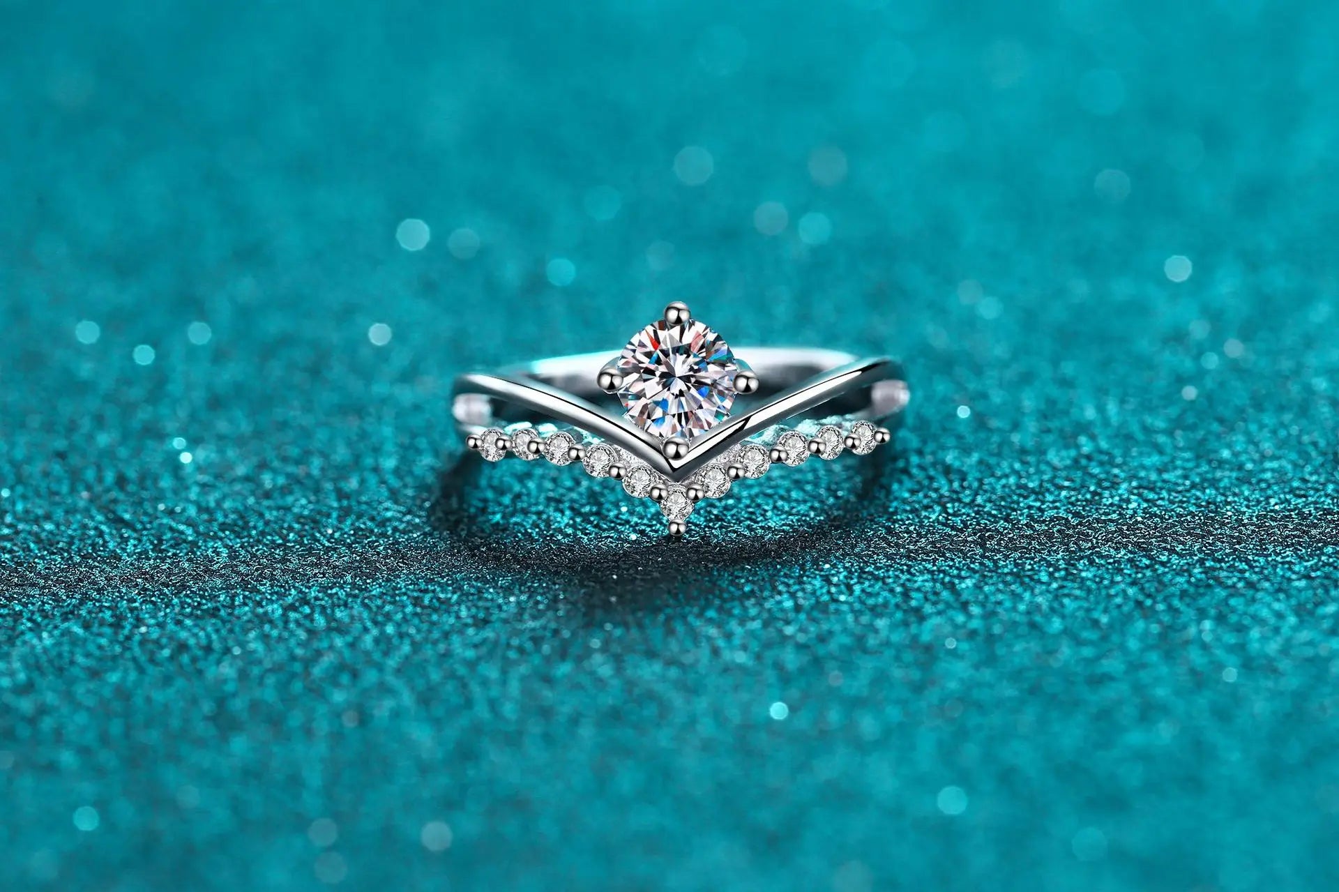 Moissanite Ring Original 100% 925 Sterling Silver Jewellery ladies Women's Factory Sales Jewelry 2025 Wedding Engagement Rings