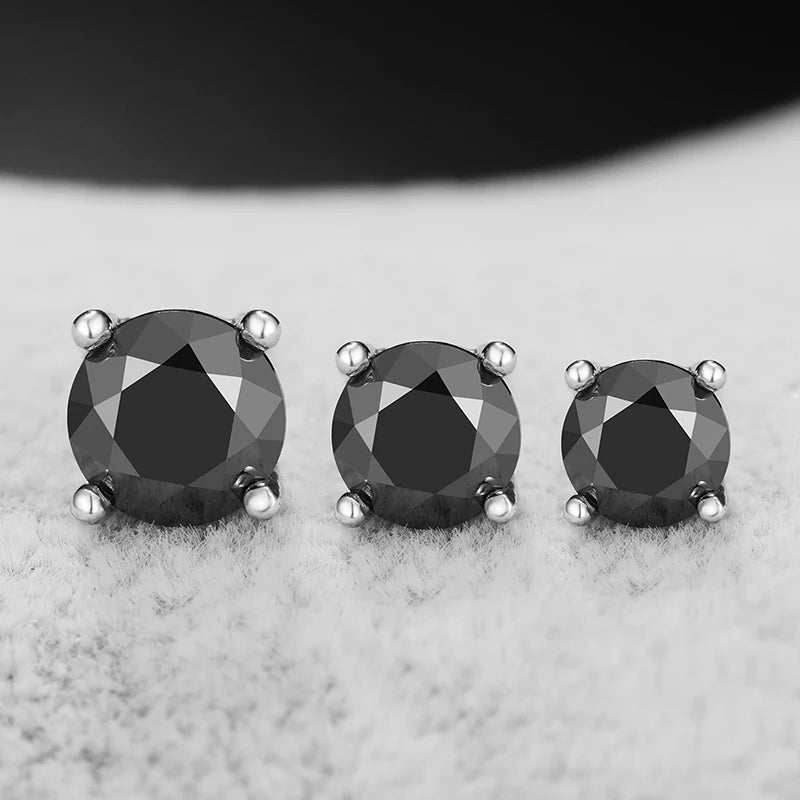 Classic Dollar Moissanite Earring For Women Jewelry Silver 925 Sterling Silver Gold Plated Wedding Jewelry Women Gif