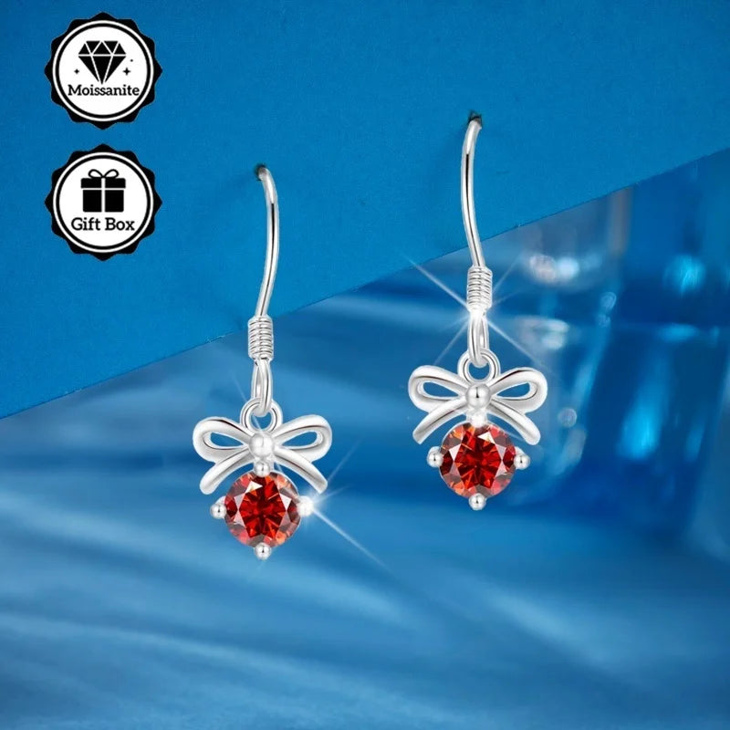 Moissanite Earrings with S925 sterling silver hook